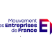 Logo de mouvement des Entreprises de france